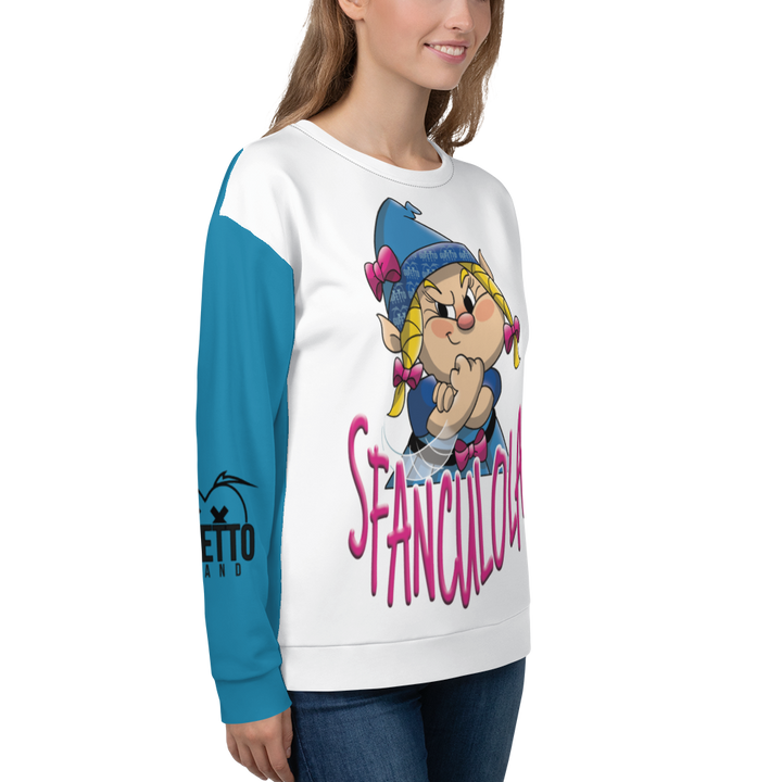 Felpa unisex Uomo/Donna SFANCULOLA - Gufetto Brand 