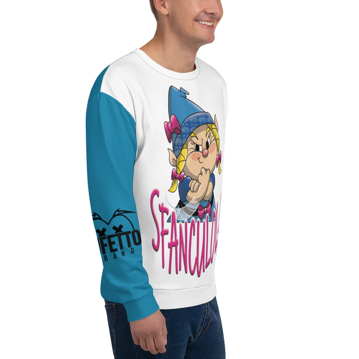 Felpa unisex Uomo/Donna SFANCULOLA - Gufetto Brand 