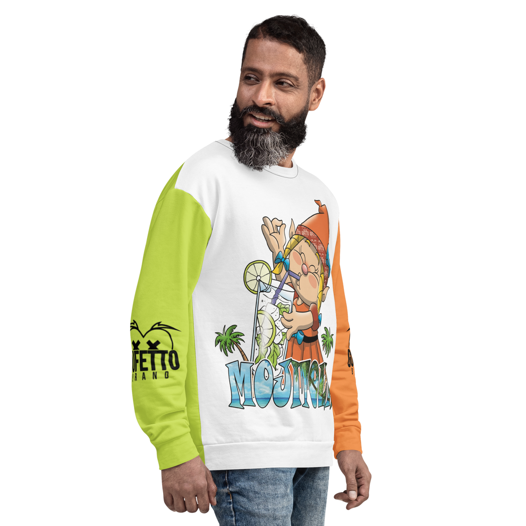 Felpa unisex Uomo/Donna MOJITOLA - Gufetto Brand 