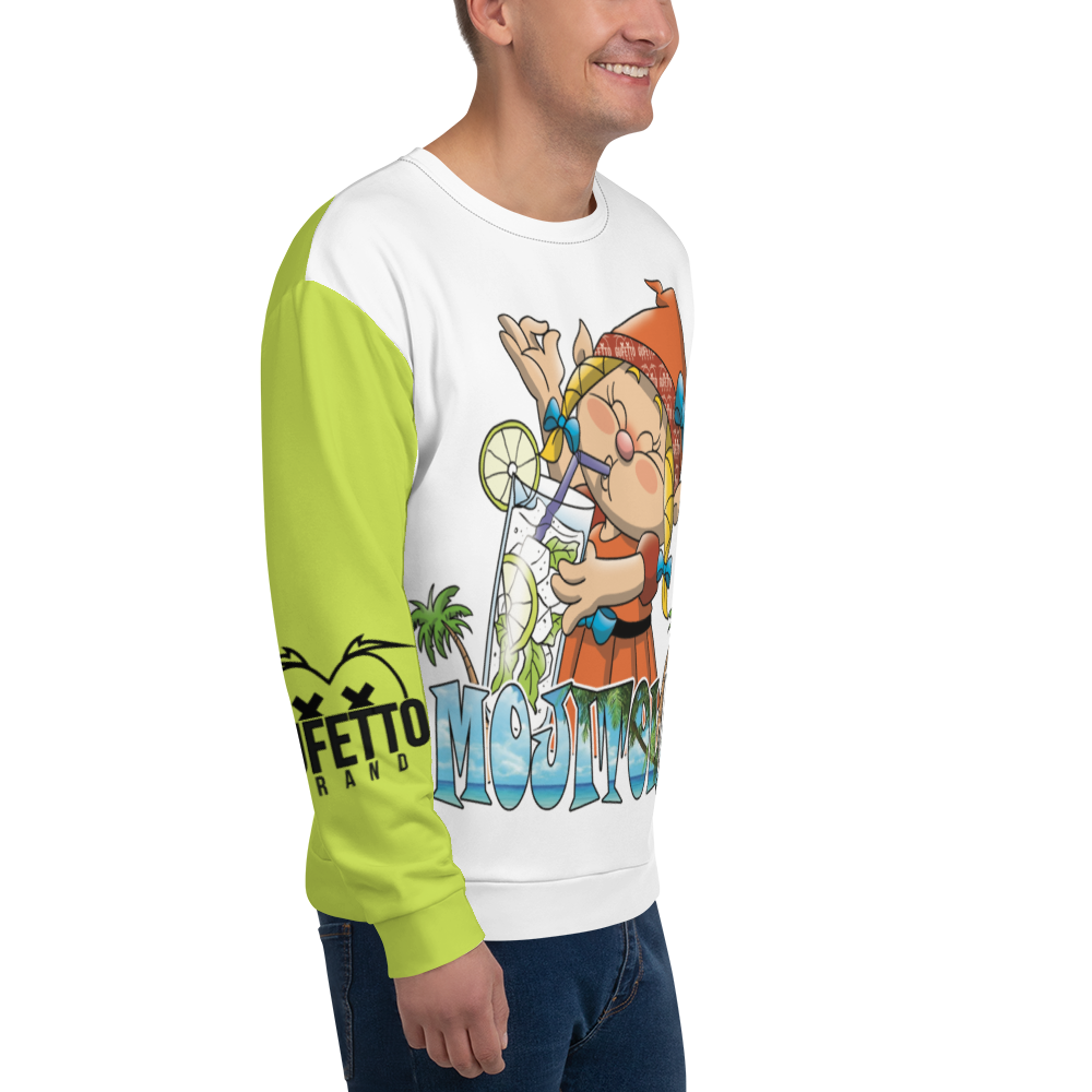 Felpa unisex Uomo/Donna MOJITOLA - Gufetto Brand 