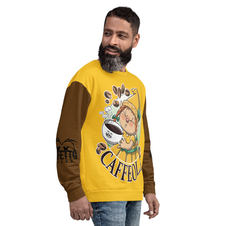 Felpa unisex Uomo/Donna CAFFEOLA - Gufetto Brand 