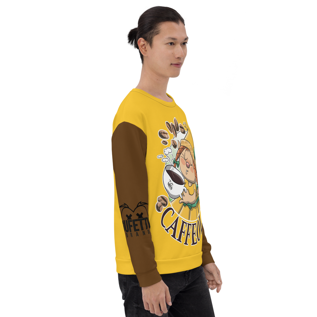 Felpa unisex Uomo/Donna CAFFEOLA - Gufetto Brand 