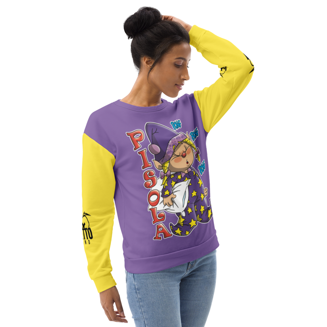 Felpa unisex Uomo/Donna PISOLA - Gufetto Brand 