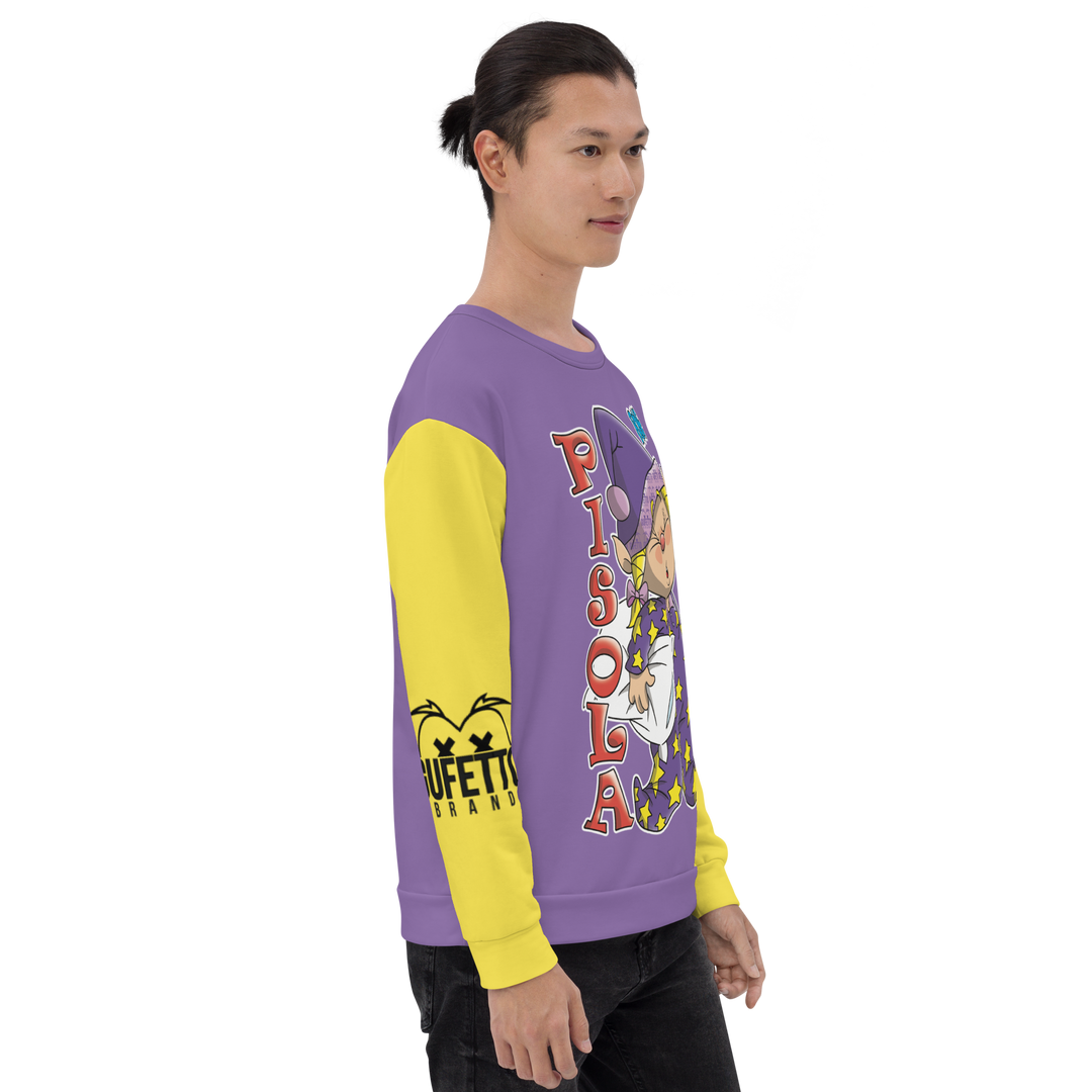 Felpa unisex Uomo/Donna PISOLA - Gufetto Brand 