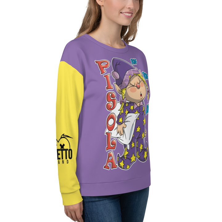 Felpa unisex Uomo/Donna PISOLA - Gufetto Brand 