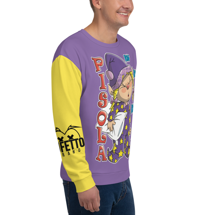 Felpa unisex Uomo/Donna PISOLA - Gufetto Brand 