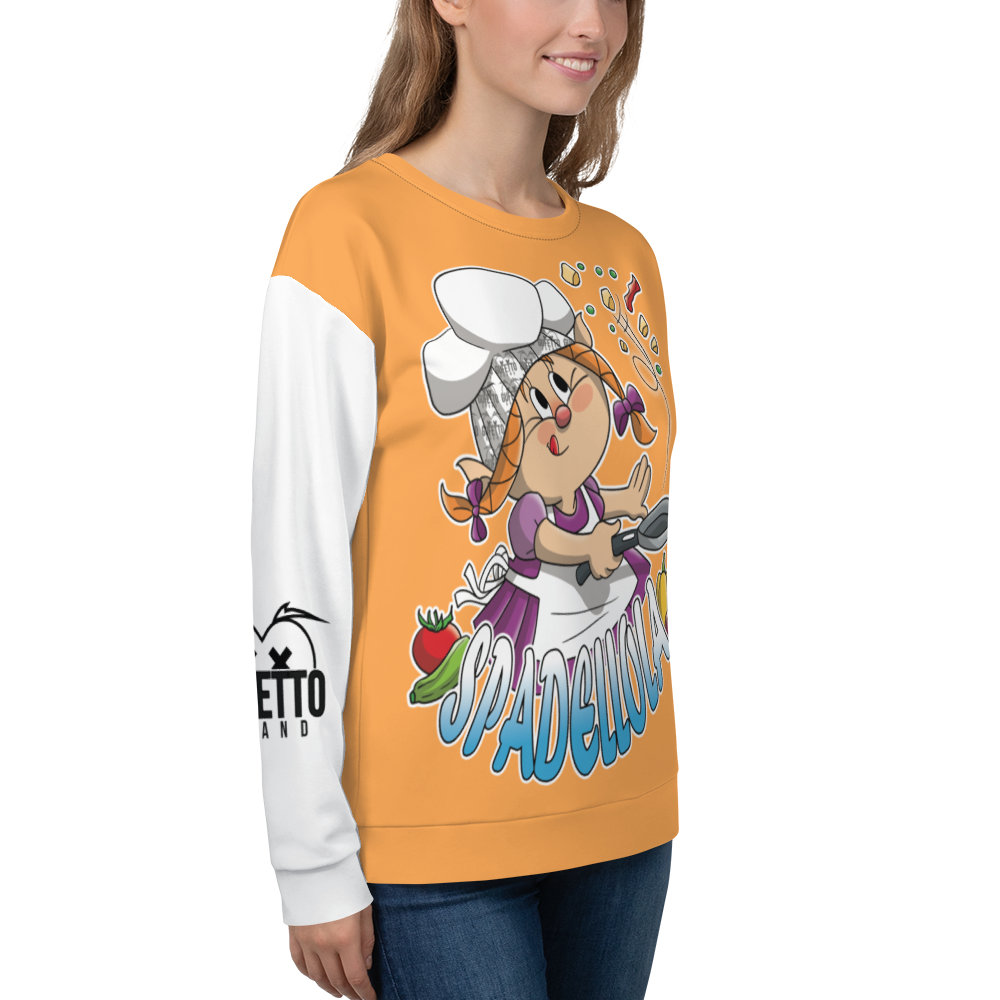 Felpa unisex Uomo/Donna SPADELLOLA - Gufetto Brand 