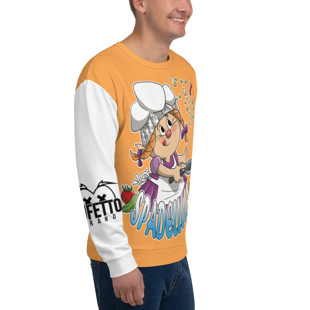 Felpa unisex Uomo/Donna SPADELLOLA - Gufetto Brand 