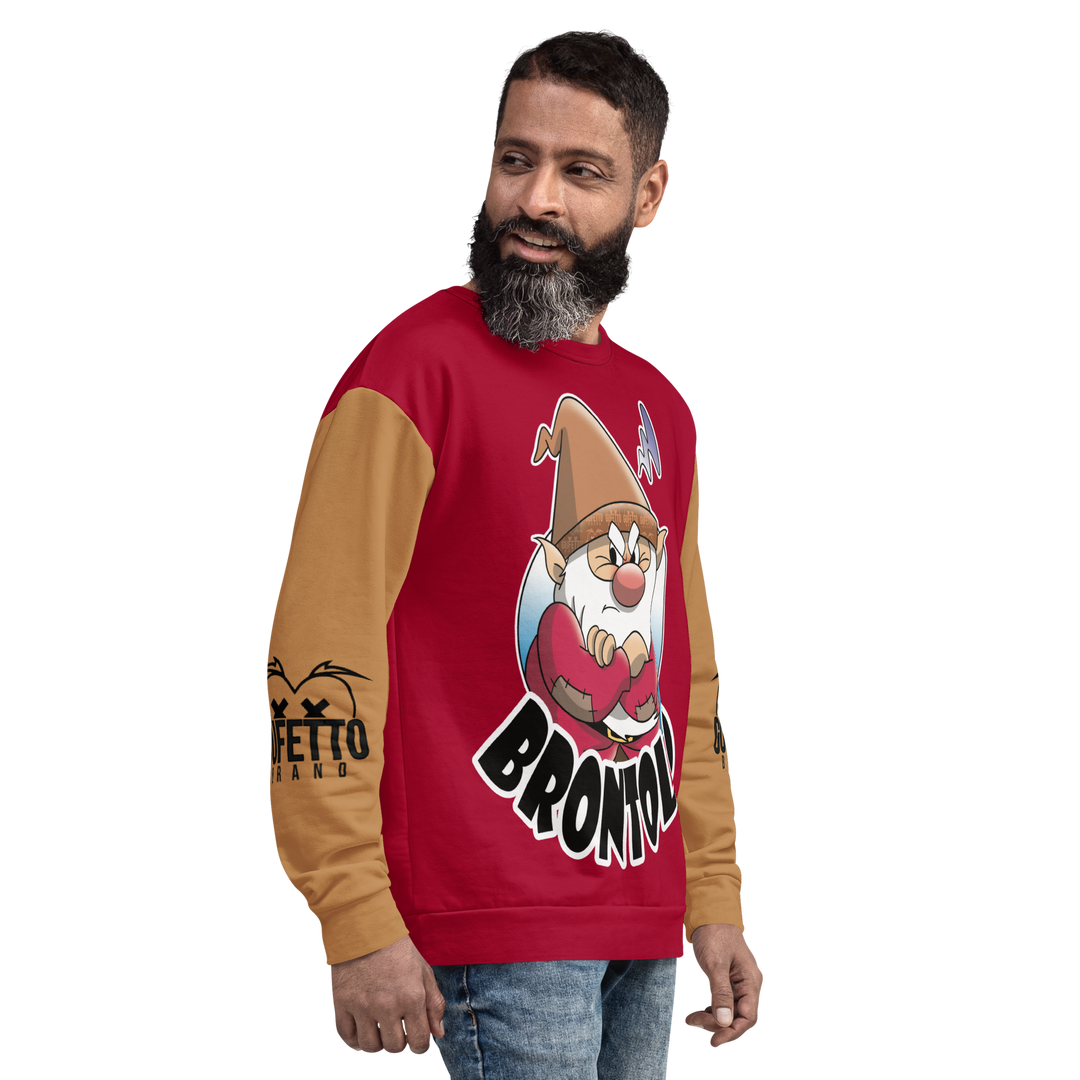Felpa unisex Uomo/Donna BRONTOLO - Gufetto Brand 