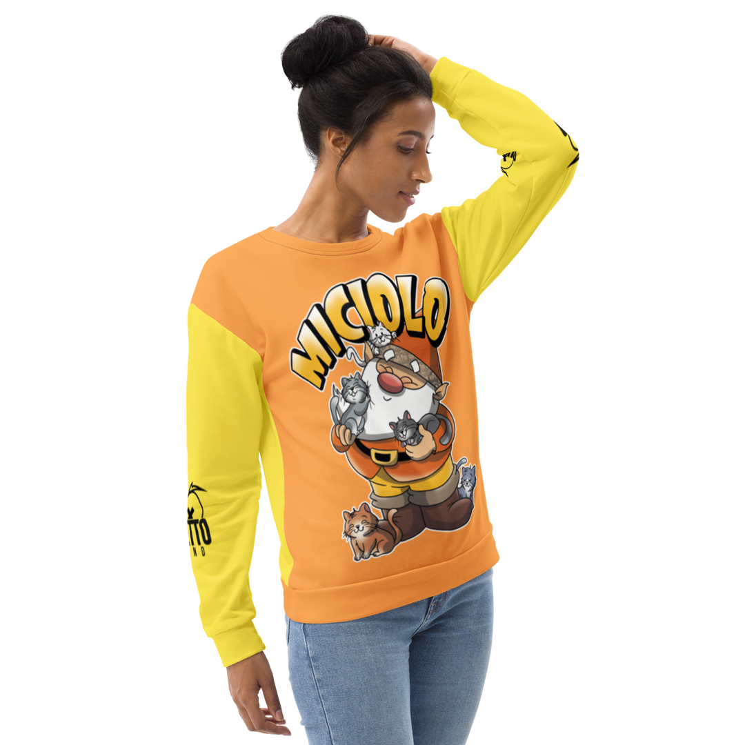 Felpa unisex Uomo/Donna MICIOLO - Gufetto Brand 