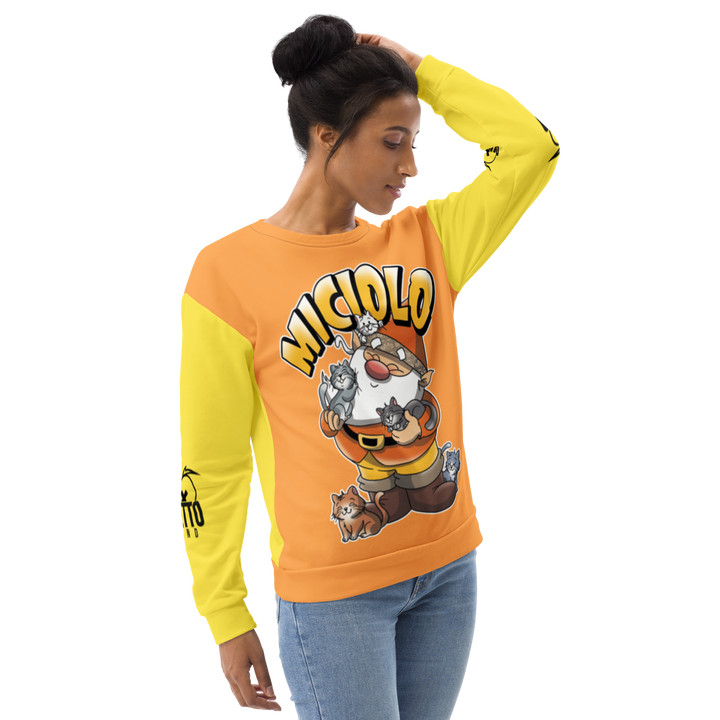 Felpa unisex Uomo/Donna MICIOLO - Gufetto Brand 