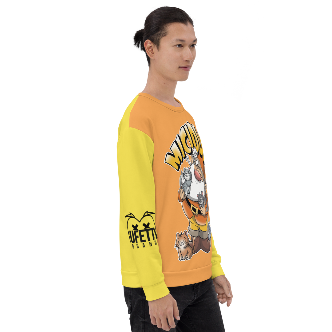 Felpa unisex Uomo/Donna MICIOLO - Gufetto Brand 