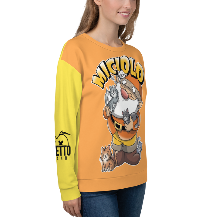 Felpa unisex Uomo/Donna MICIOLO - Gufetto Brand 