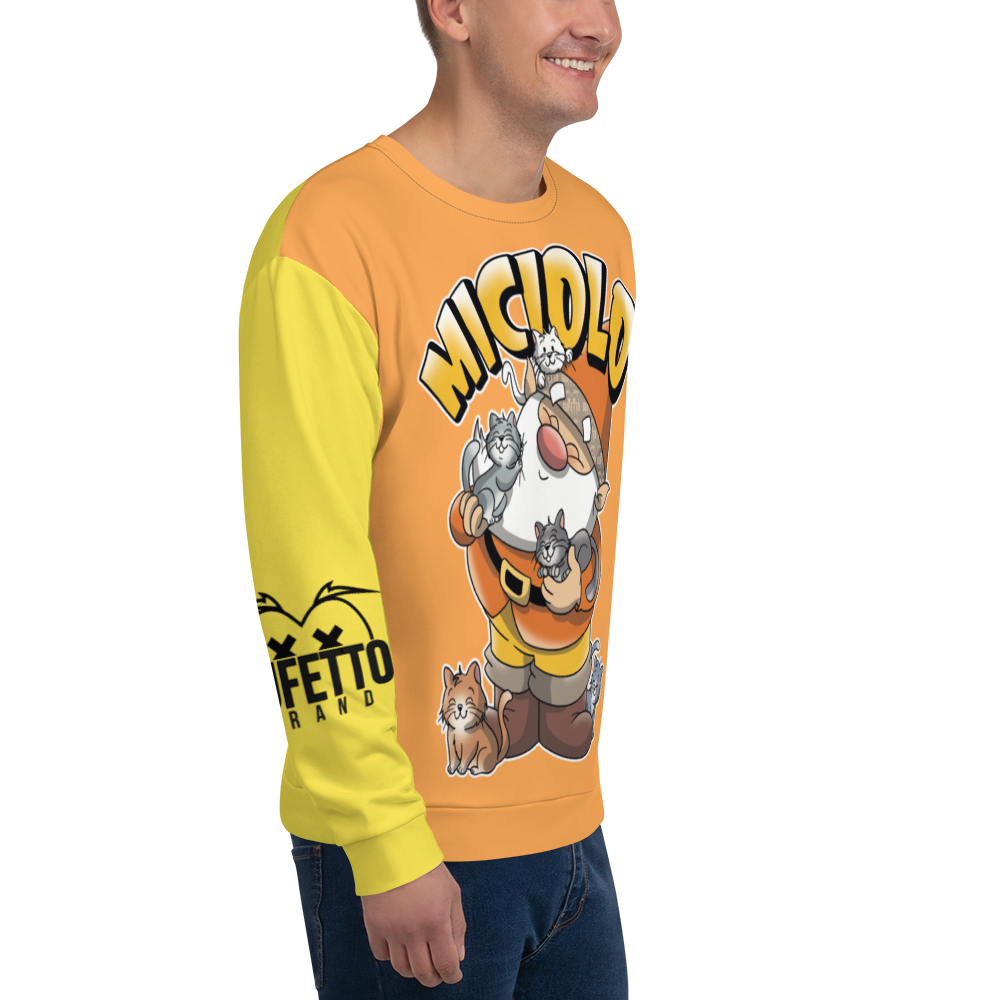 Felpa unisex Uomo/Donna MICIOLO - Gufetto Brand 