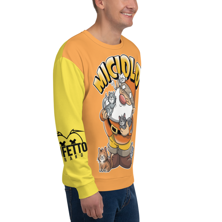 Felpa unisex Uomo/Donna MICIOLO - Gufetto Brand 