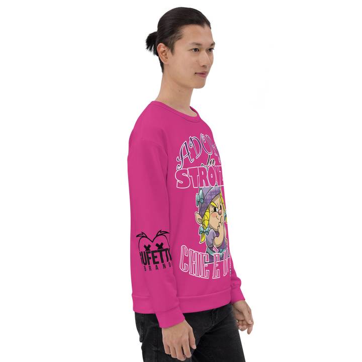 Felpa unisex Uomo/Donna STRONZOLA ADORO - Gufetto Brand 