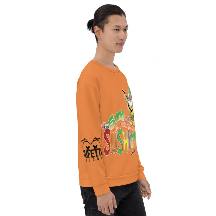 Felpa unisex Uomo/Donna SUSHIETTIBILE - Gufetto Brand 