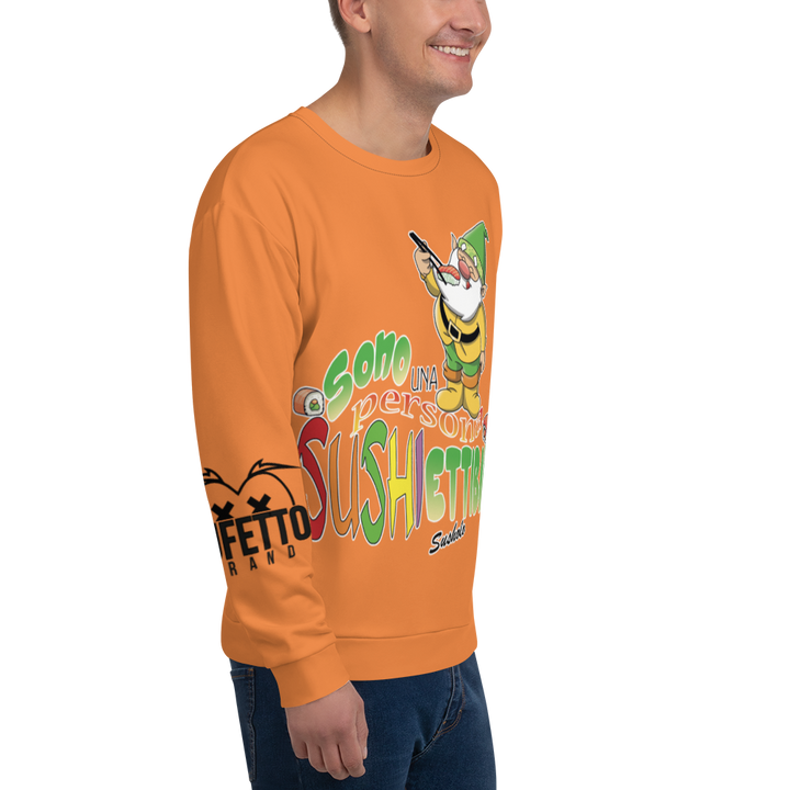 Felpa unisex Uomo/Donna SUSHIETTIBILE - Gufetto Brand 