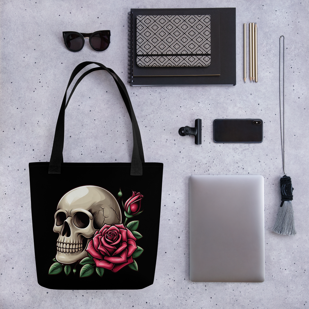 Shopping bag SKULL DARK - Gufetto Brand 
