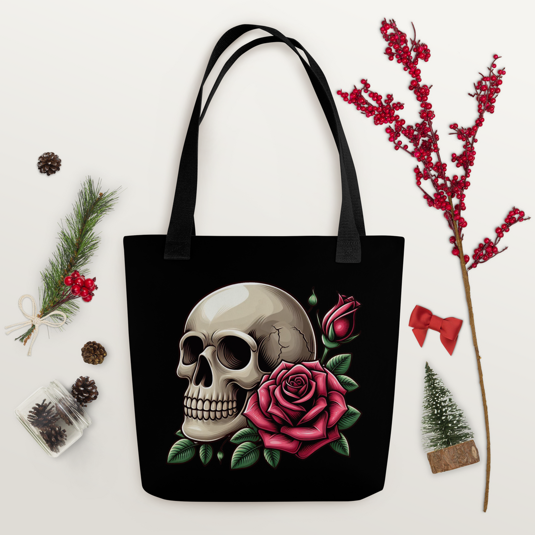Shopping bag SKULL DARK - Gufetto Brand 
