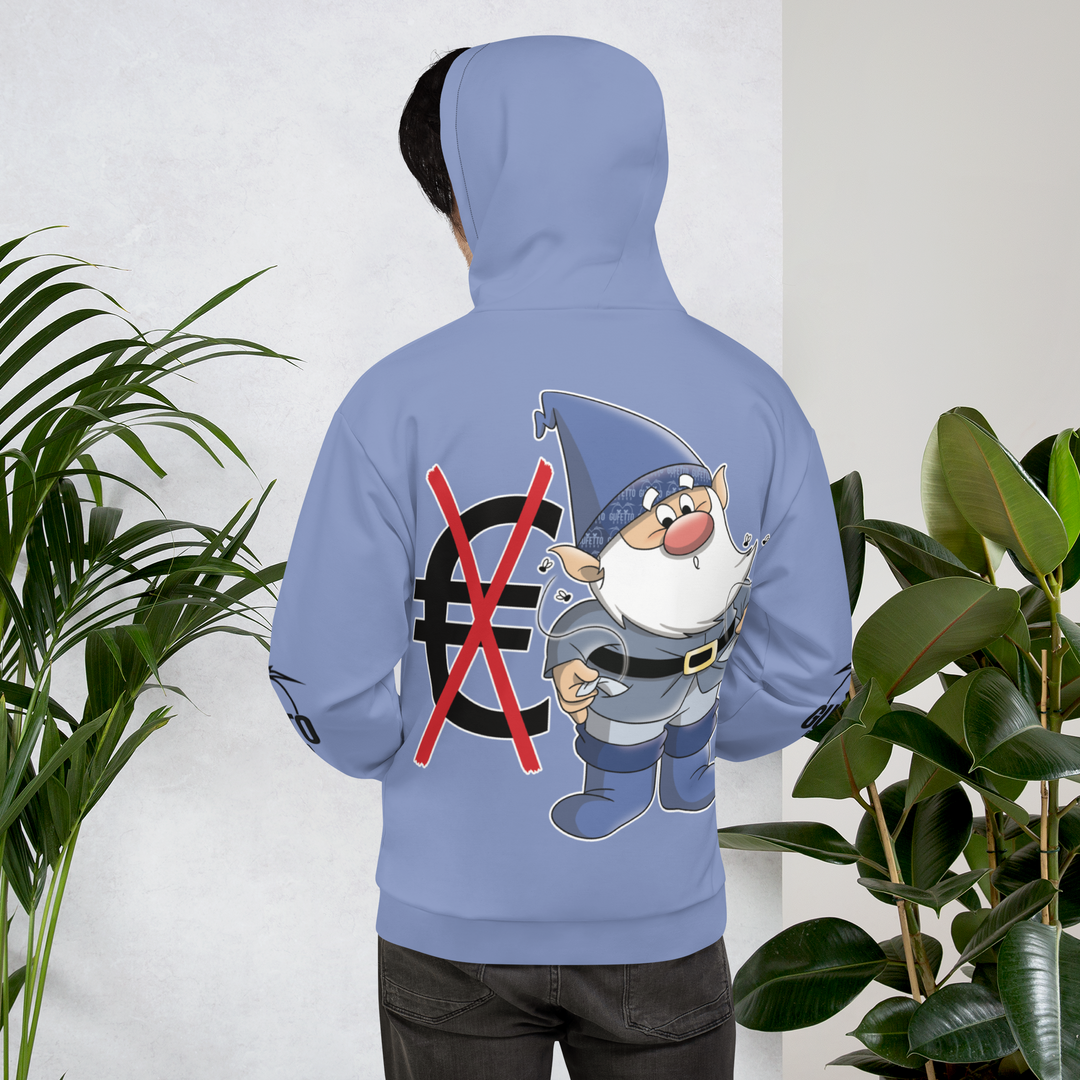 Felpa con cappuccio Uomo/Donna NONHOUNEUROLO - Gufetto Brand 