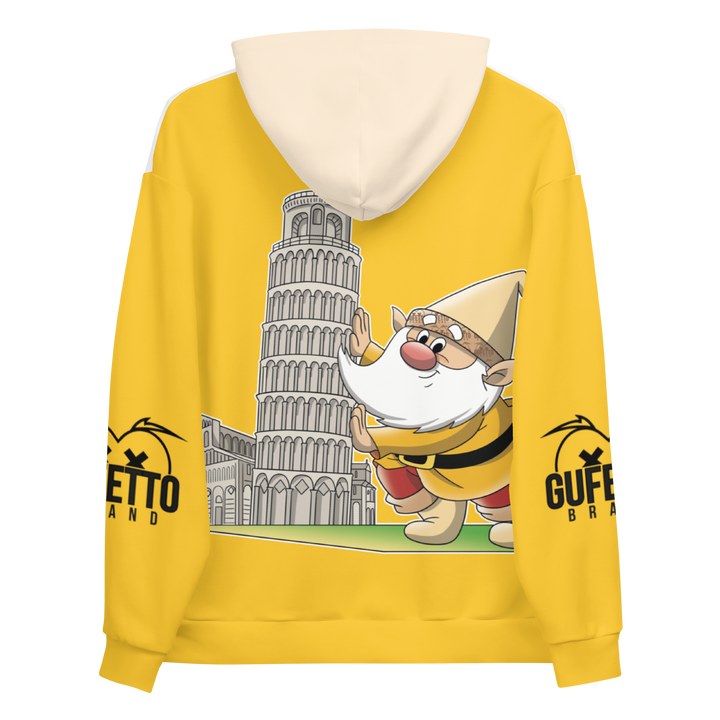 Felpa con cappuccio Unisex Uomo/Donna PISOLO - Gufetto Brand 