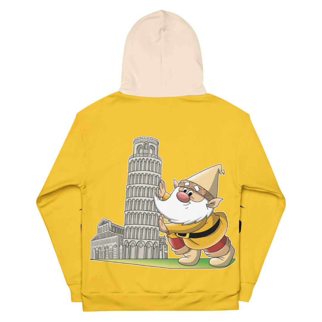 Felpa con cappuccio Unisex Uomo/Donna PISOLO - Gufetto Brand 