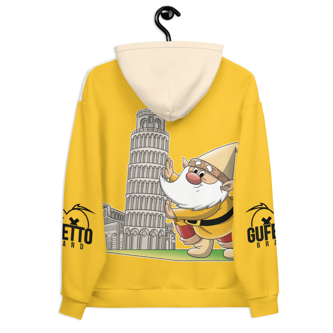 Felpa con cappuccio Unisex Uomo/Donna PISOLO - Gufetto Brand 