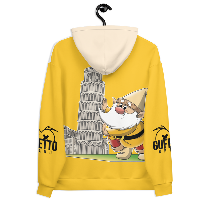 Felpa con cappuccio Unisex Uomo/Donna PISOLO - Gufetto Brand 