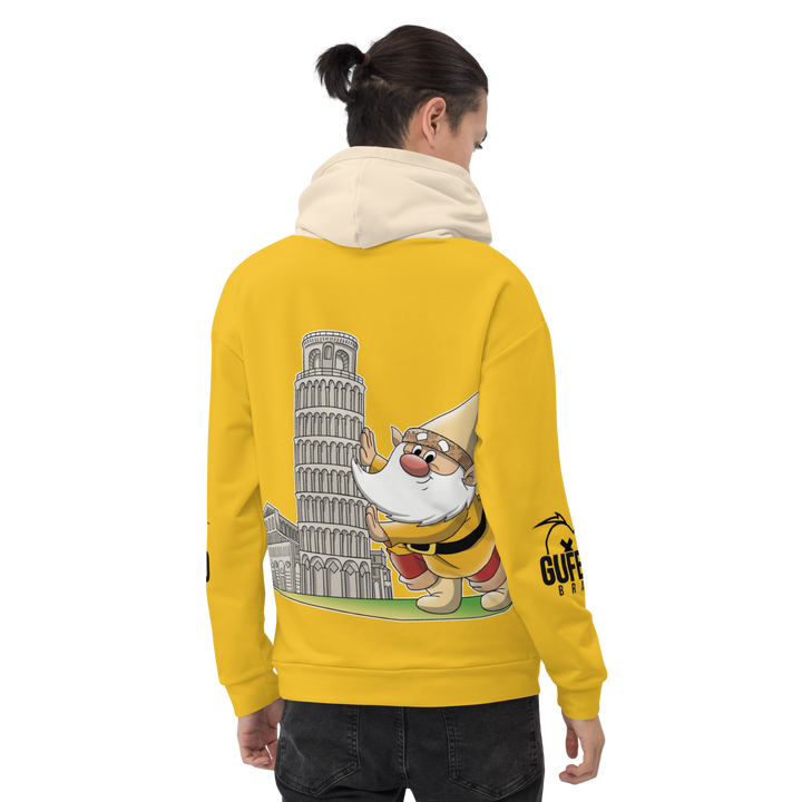 Felpa con cappuccio Unisex Uomo/Donna PISOLO - Gufetto Brand 