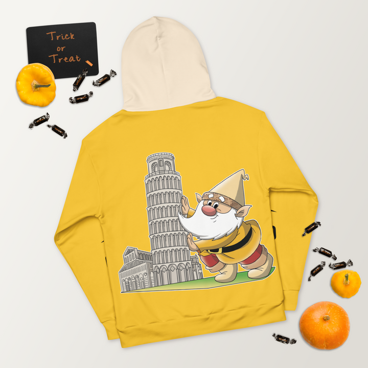 Felpa con cappuccio Unisex Uomo/Donna PISOLO - Gufetto Brand 