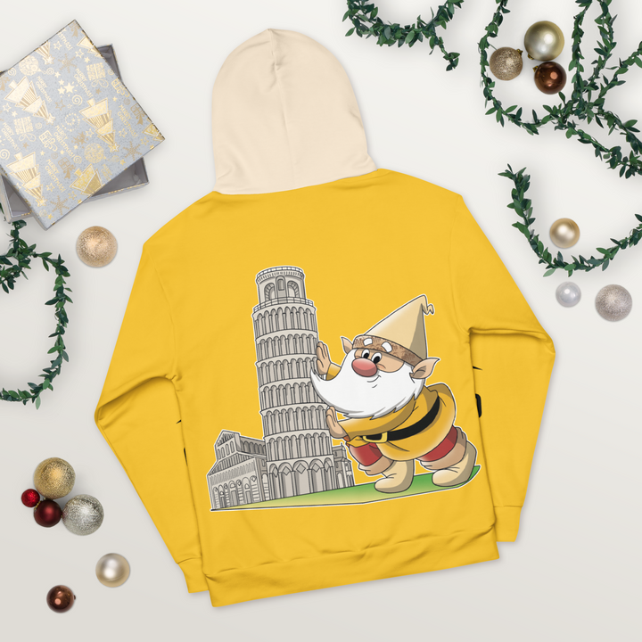 Felpa con cappuccio Unisex Uomo/Donna PISOLO - Gufetto Brand 