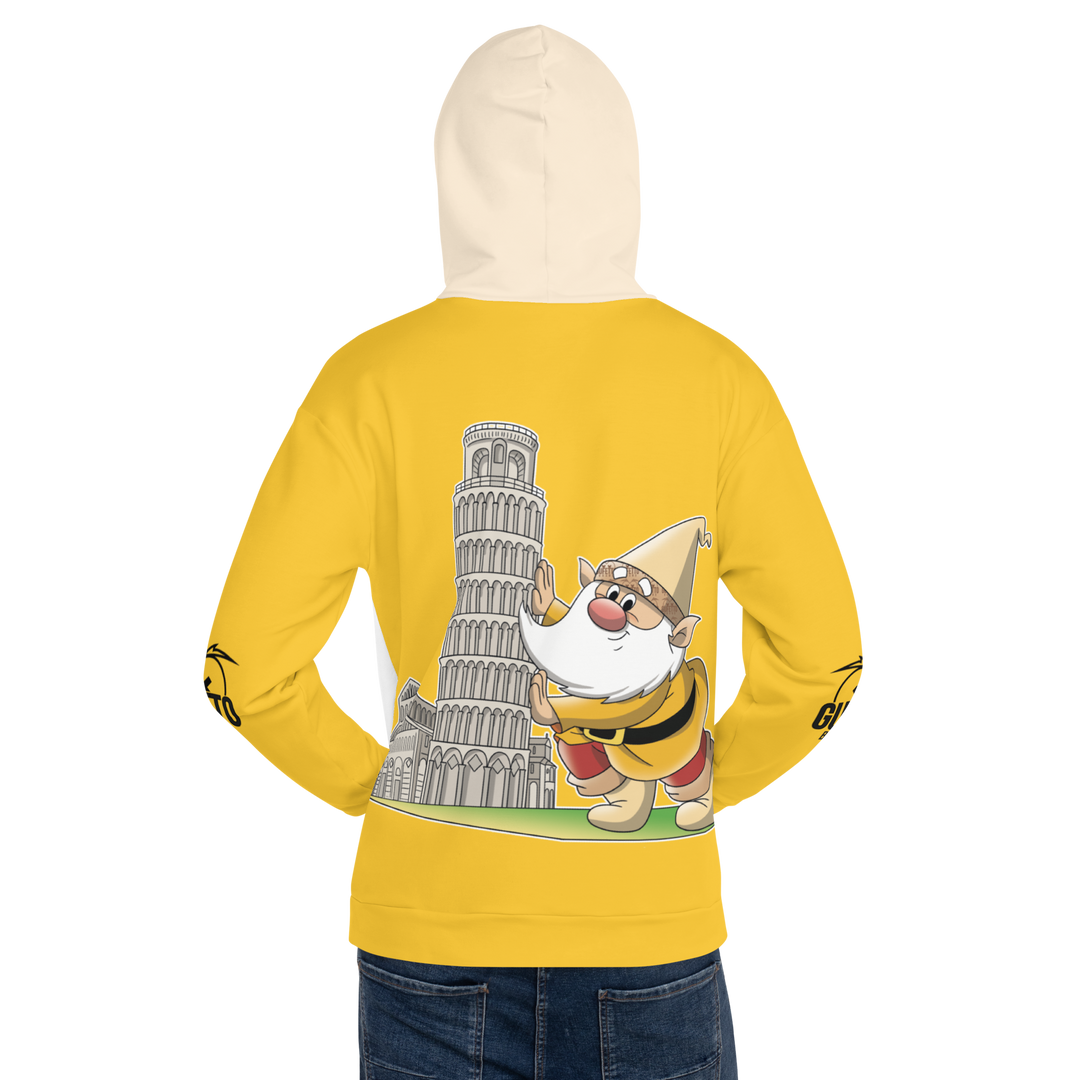 Felpa con cappuccio Unisex Uomo/Donna PISOLO - Gufetto Brand 