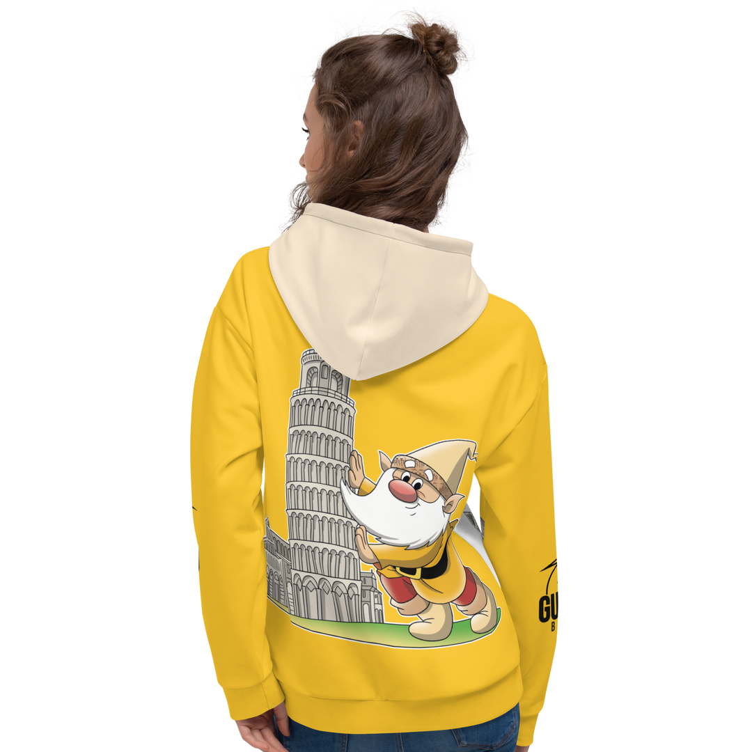 Felpa con cappuccio Unisex Uomo/Donna PISOLO - Gufetto Brand 