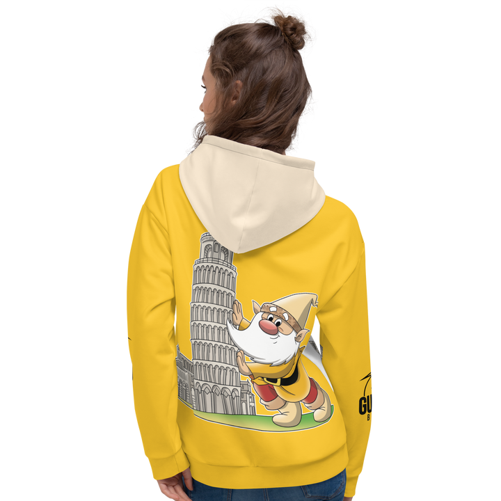 Felpa con cappuccio Unisex Uomo/Donna PISOLO - Gufetto Brand 
