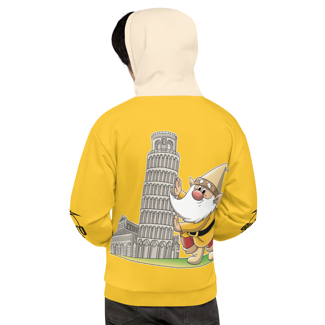 Felpa con cappuccio Unisex Uomo/Donna PISOLO - Gufetto Brand 