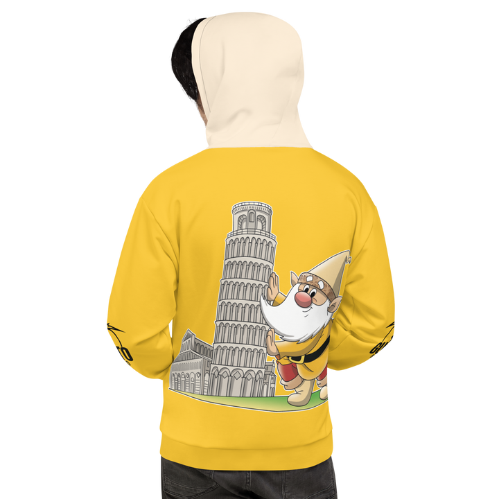 Felpa con cappuccio Unisex Uomo/Donna PISOLO - Gufetto Brand 