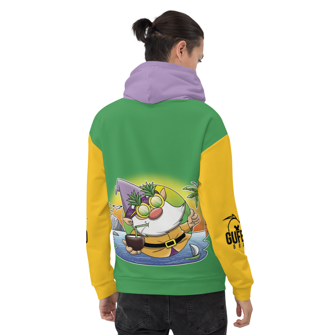 Felpa con cappuccio Unisex Uomo/Donna IBIZOLO - Gufetto Brand 