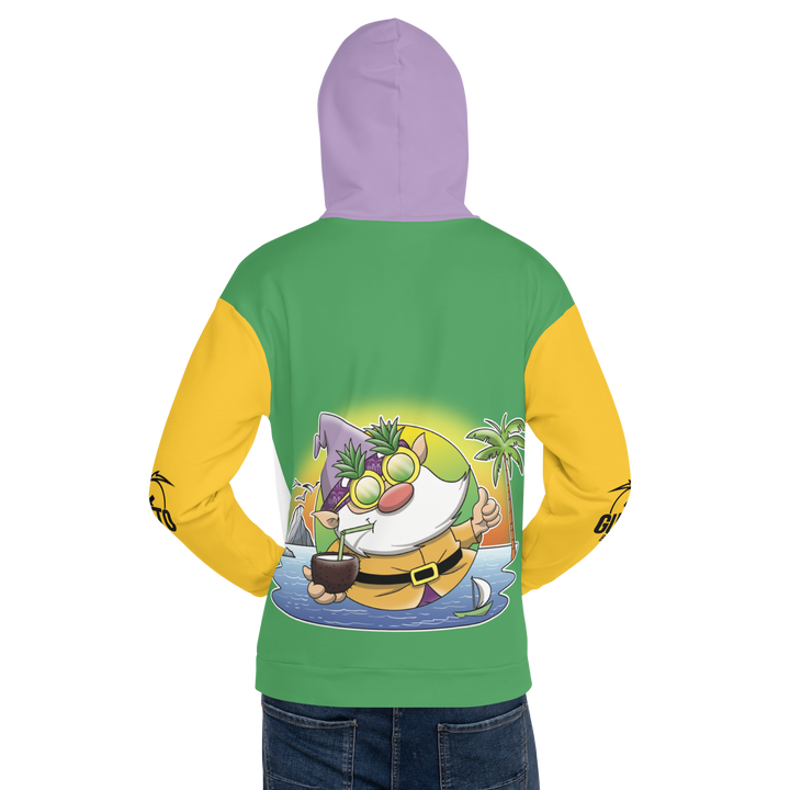 Felpa con cappuccio Unisex Uomo/Donna IBIZOLO - Gufetto Brand 