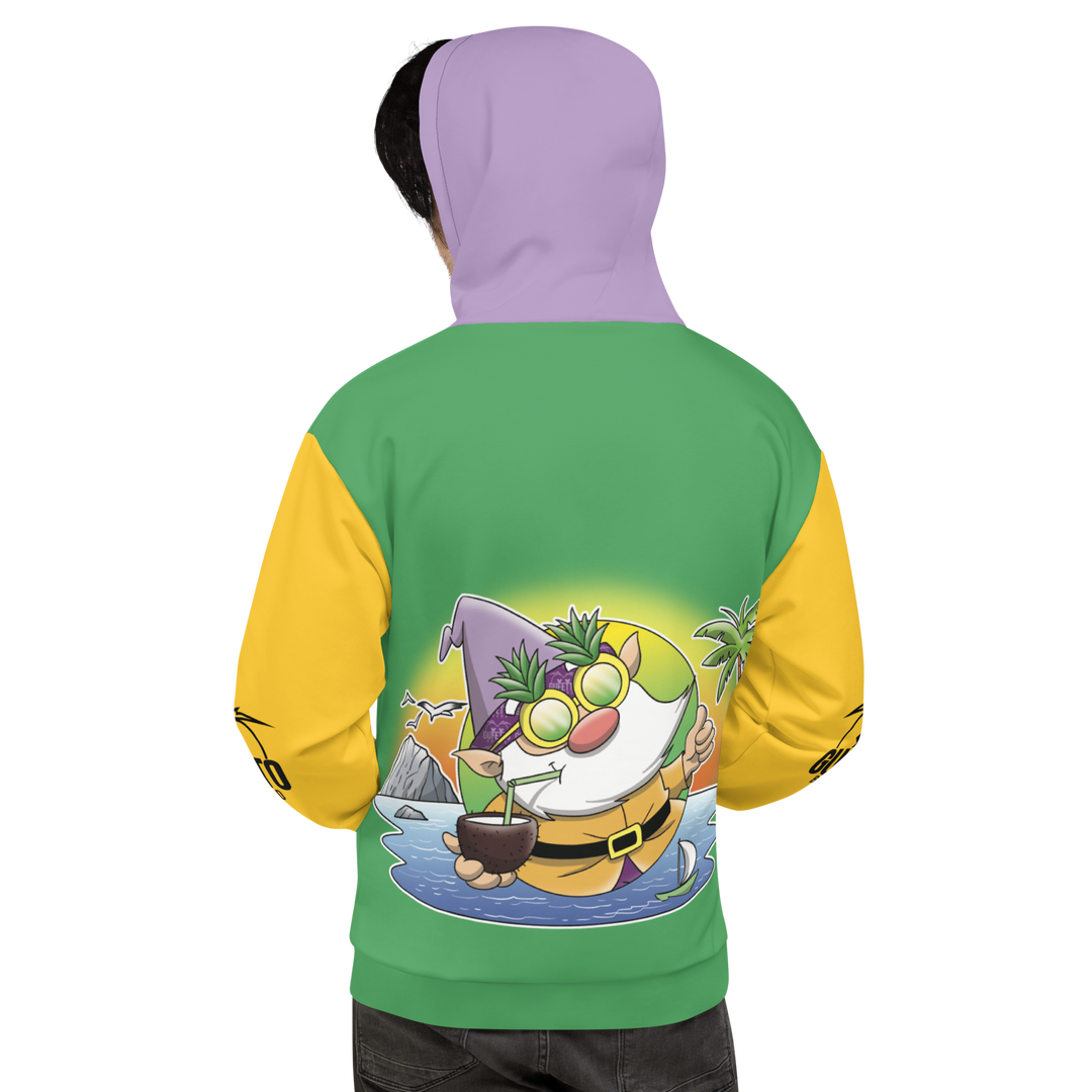 Felpa con cappuccio Unisex Uomo/Donna IBIZOLO - Gufetto Brand 