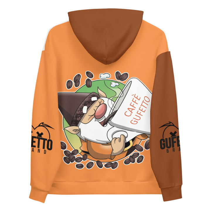Felpa con cappuccio Uomo/Donna CAFFEOLO 2 - Gufetto Brand 