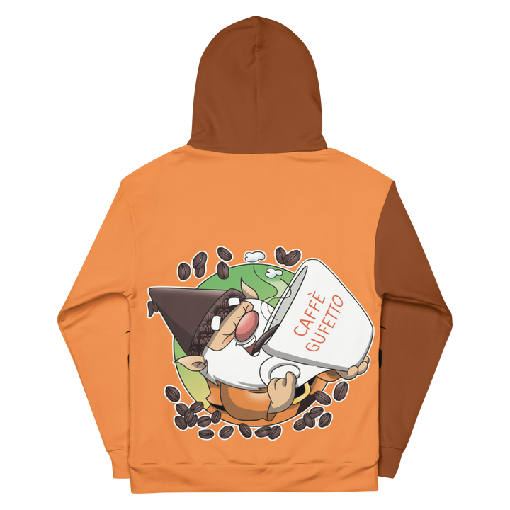 Felpa con cappuccio Uomo/Donna CAFFEOLO 2 - Gufetto Brand 