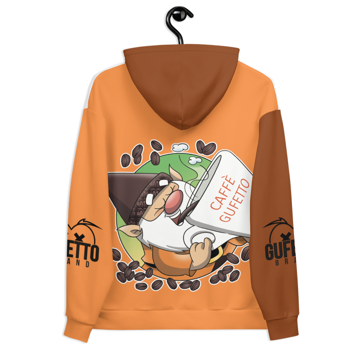 Felpa con cappuccio Uomo/Donna CAFFEOLO 2 - Gufetto Brand 