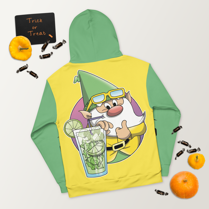 Felpa con cappuccio Uomo/Donna MOJITOLO 2 - Gufetto Brand 