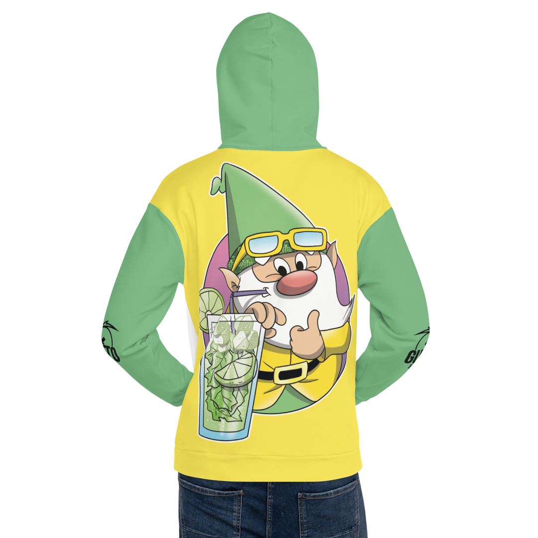 Felpa con cappuccio Uomo/Donna MOJITOLO 2 - Gufetto Brand 