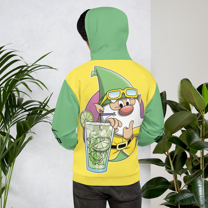 Felpa con cappuccio Uomo/Donna MOJITOLO 2 - Gufetto Brand 