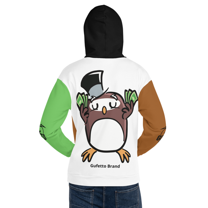 Felpa con cappuccio Uomo/Donna GUFETTO SOLDI - Gufetto Brand 