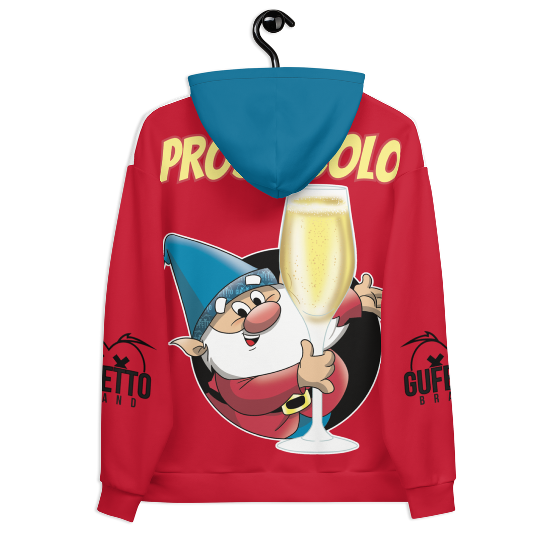 Felpa con cappuccio Uomo/Donna PROSECCOLO NEW - Gufetto Brand 