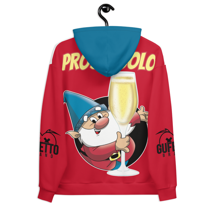 Felpa con cappuccio Uomo/Donna PROSECCOLO NEW - Gufetto Brand 