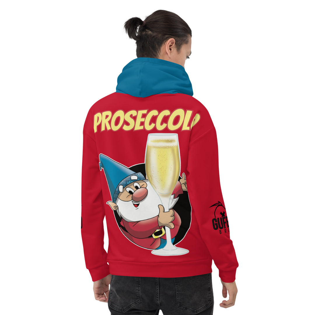 Felpa con cappuccio Uomo/Donna PROSECCOLO NEW - Gufetto Brand 